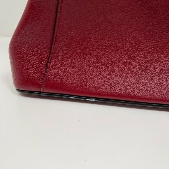 Cartier Must Line Burgundy Tan Leather Handbag Mansion Edit. 20/20 - Picture 3 of 16